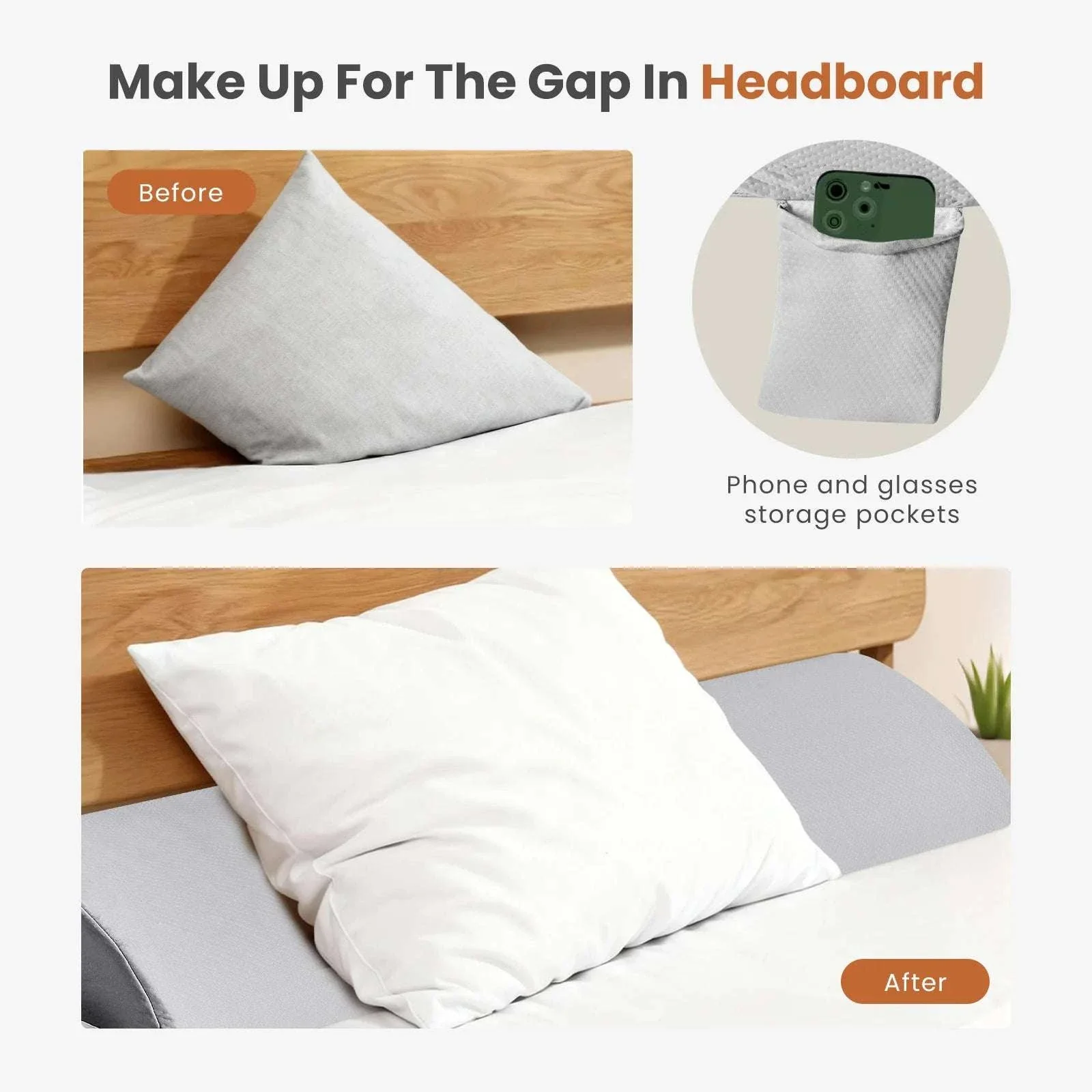 Ergonomic Memory Foam Neck Pillow with Cooling Cover & Dual Height - Image 6