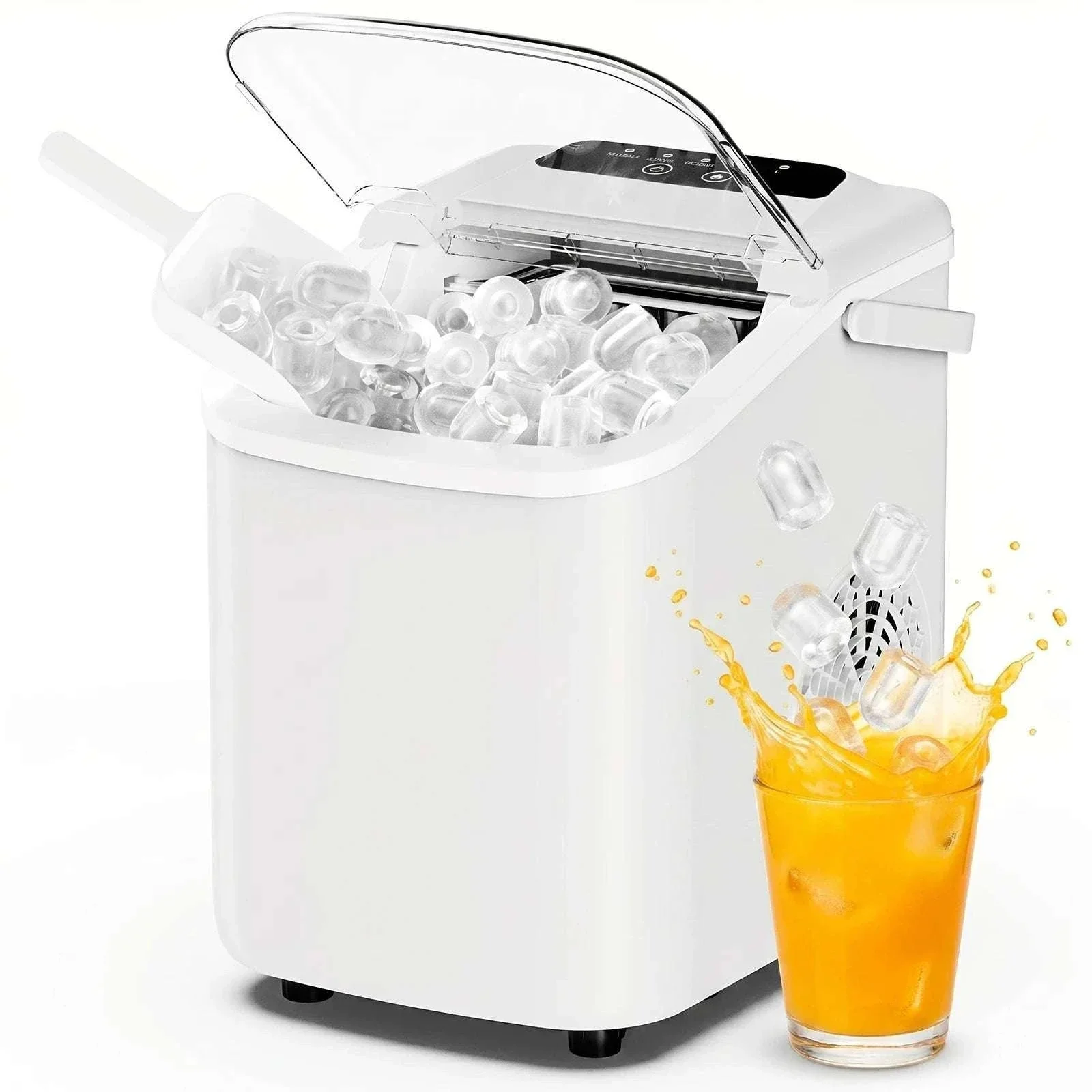 Portable Countertop Ice Maker – 9 Cubes in 6 Minutes, 26lb Daily - Image 23