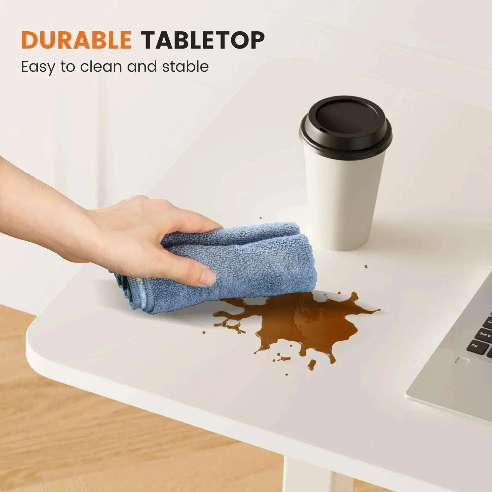 Adjustable Overbed Table for Laptop, Sofa & Bedside Use - Image 12