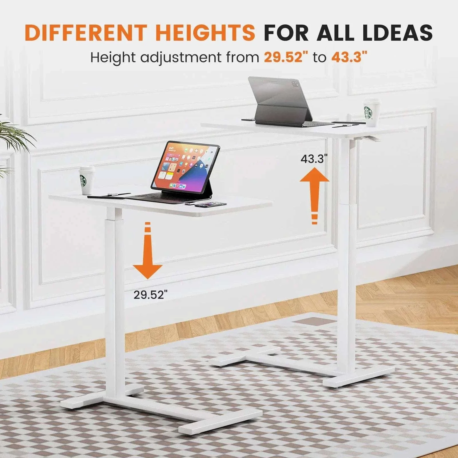 Adjustable Overbed Table for Laptop, Sofa & Bedside Use - Image 13