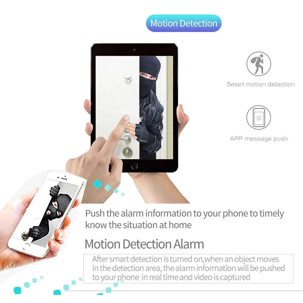 5MP WiFi Dome Security Camera with Night Vision & Motion Alerts - Image 2