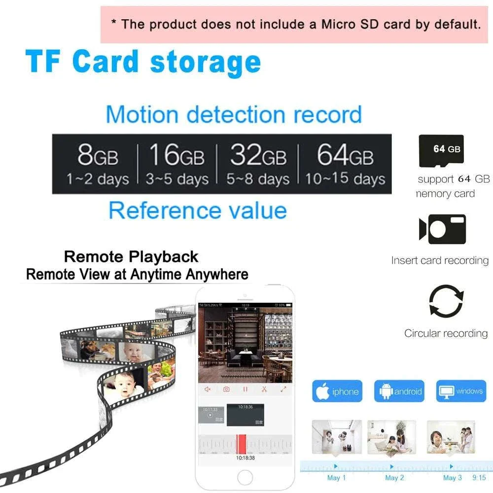 5MP WiFi Dome Security Camera with Night Vision & Motion Alerts - Image 25