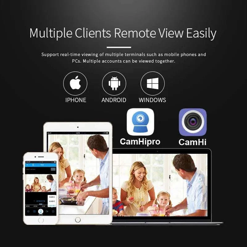 5MP WiFi Dome Security Camera with Night Vision & Motion Alerts - Image 3