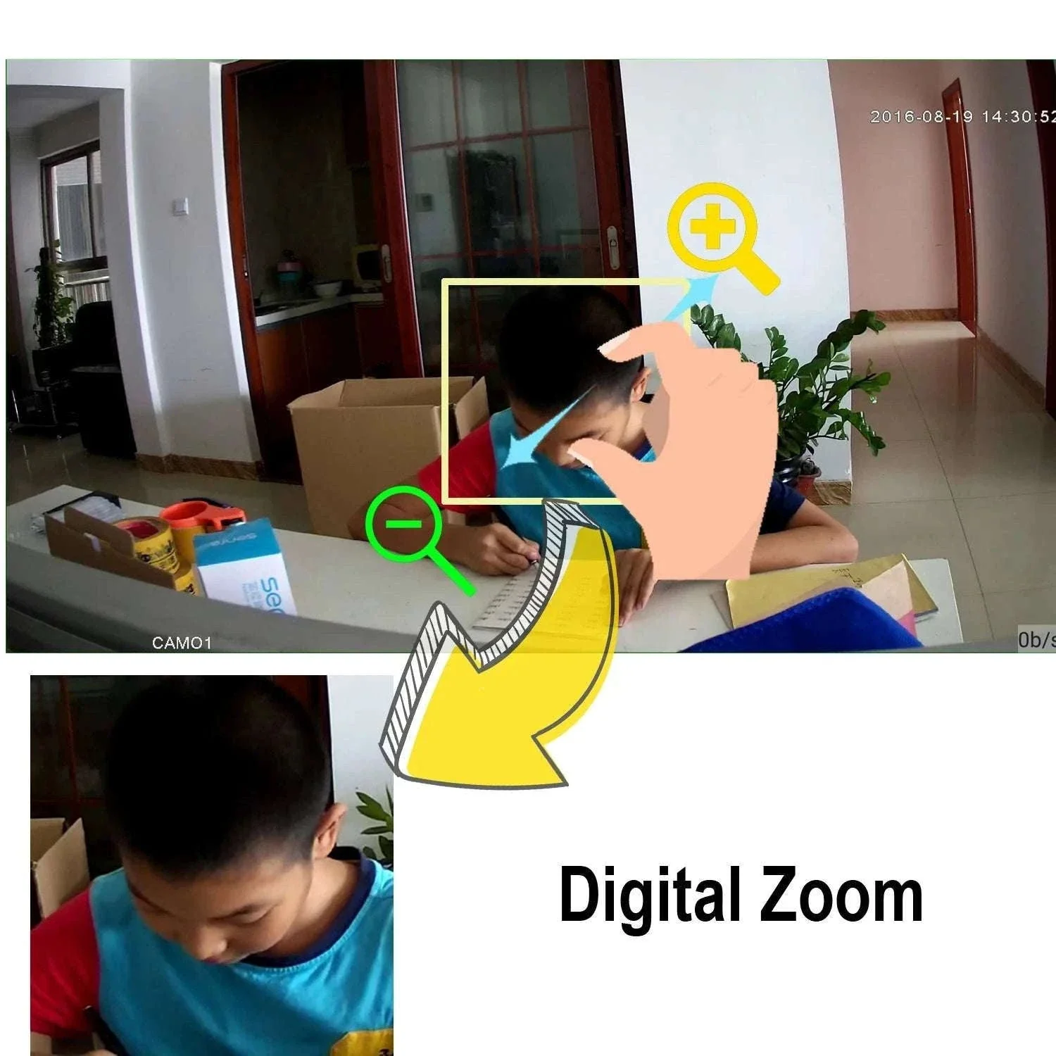 5MP WiFi Dome Security Camera with Night Vision & Motion Alerts - Image 4