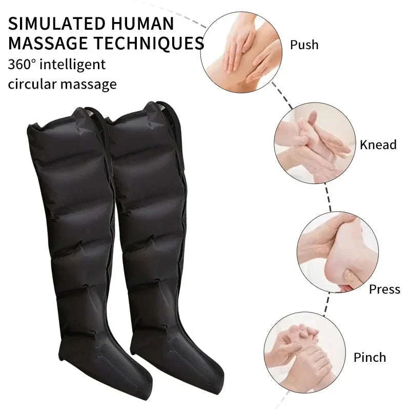 Air Pressure Leg Massager for Calf and Foot Relief - Image 5