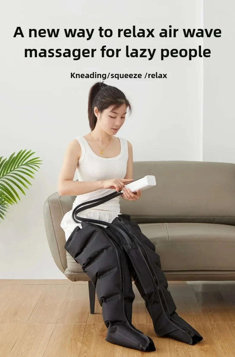 Air Pressure Leg Massager for Calf and Foot Relief - Image 7