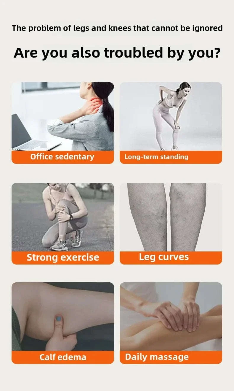 Air Pressure Leg Massager for Calf and Foot Relief - Image 9