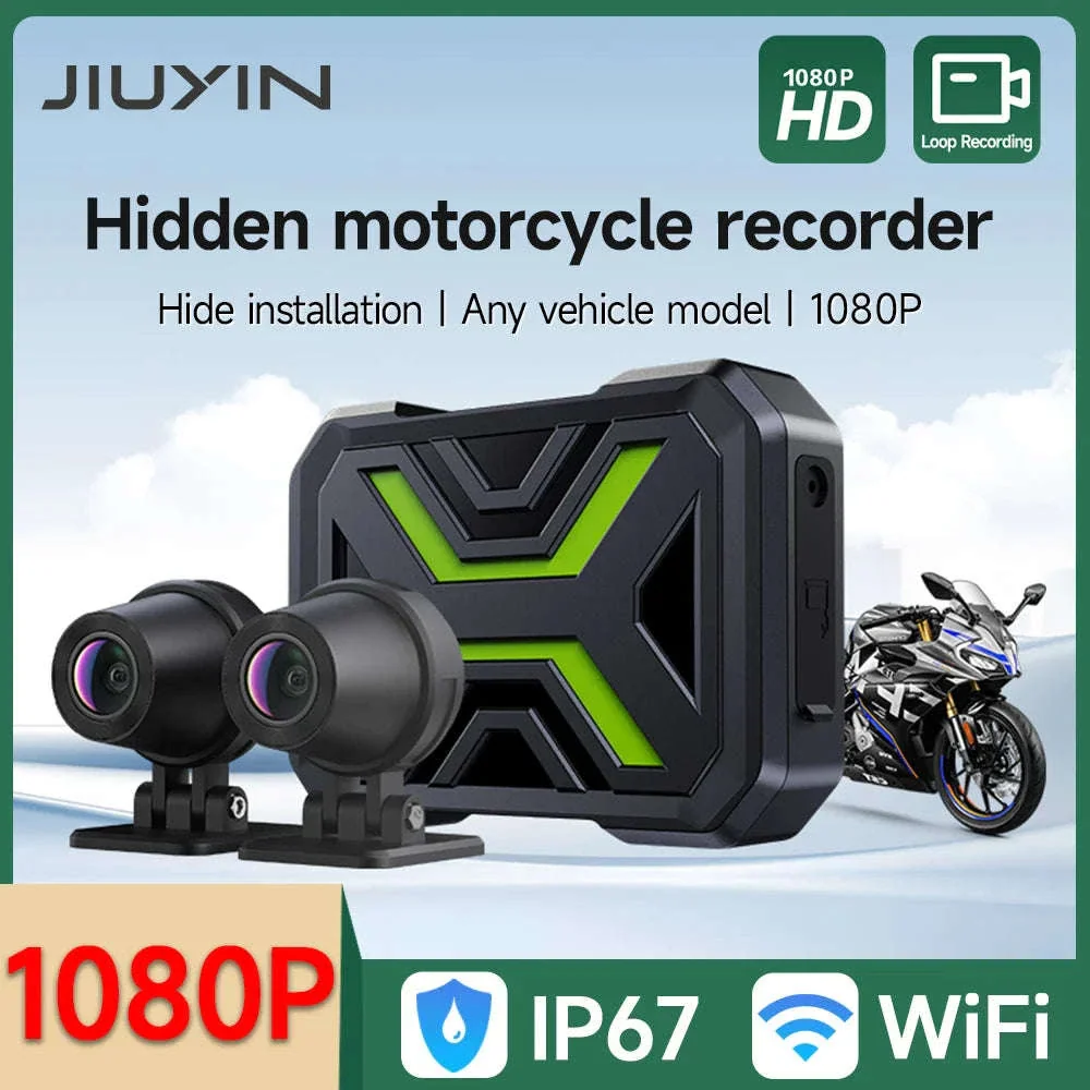 Dual 1080P Motorcycle Dash Cam Waterproof WiFi Front Rear Recorder - Image 6