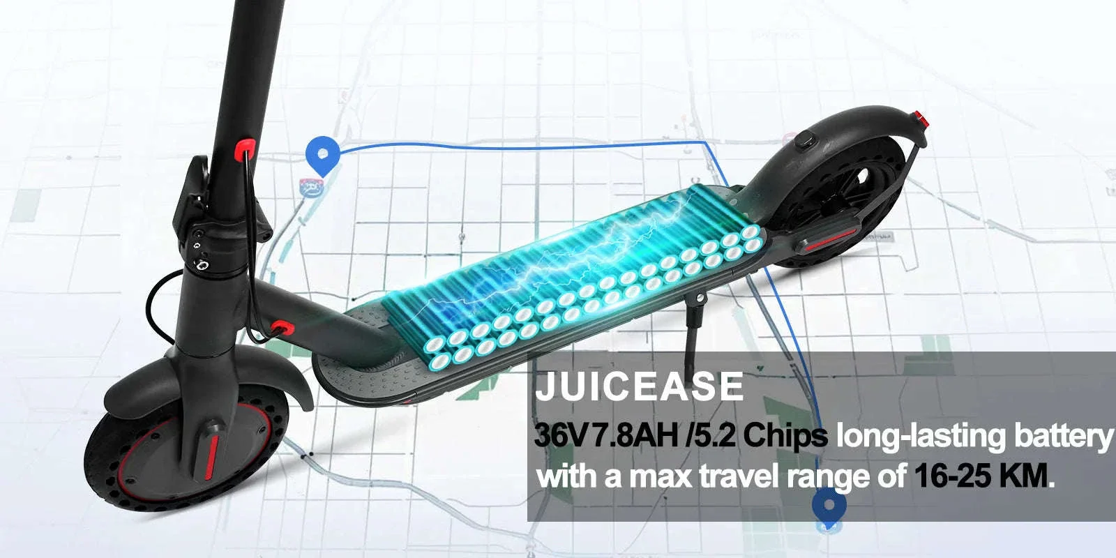 JUICEASE TX01 Electric Scooter for Adults with Smart App Control - Image 14