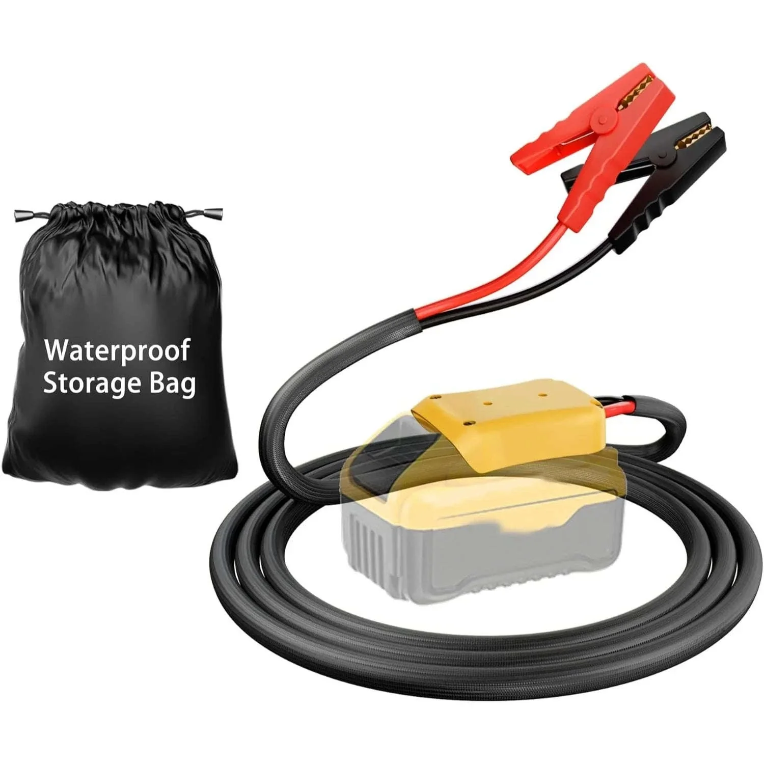 Dewalt 20V Battery Jumper Cables Adapter for 12V Vehicles - Image 7