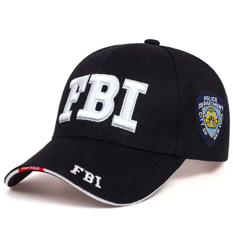 Kanye FBI Fashion Letter Baseball Cap for Everyday Streetwear