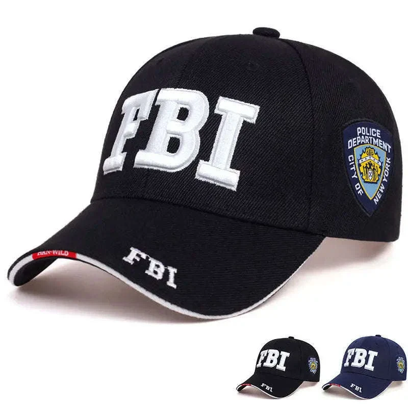 Kanye FBI Fashion Letter Baseball Cap for Everyday Streetwear - Image 4