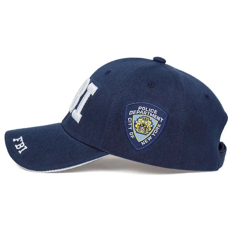 Kanye FBI Fashion Letter Baseball Cap for Everyday Streetwear - Image 5