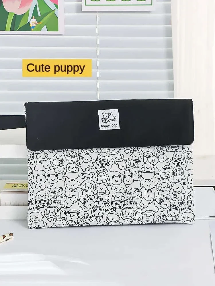 Double-Layer File Bag Large Capacity Stationery Organizer - Image 14