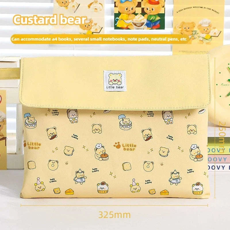 Double-Layer File Bag Large Capacity Stationery Organizer - Image 19