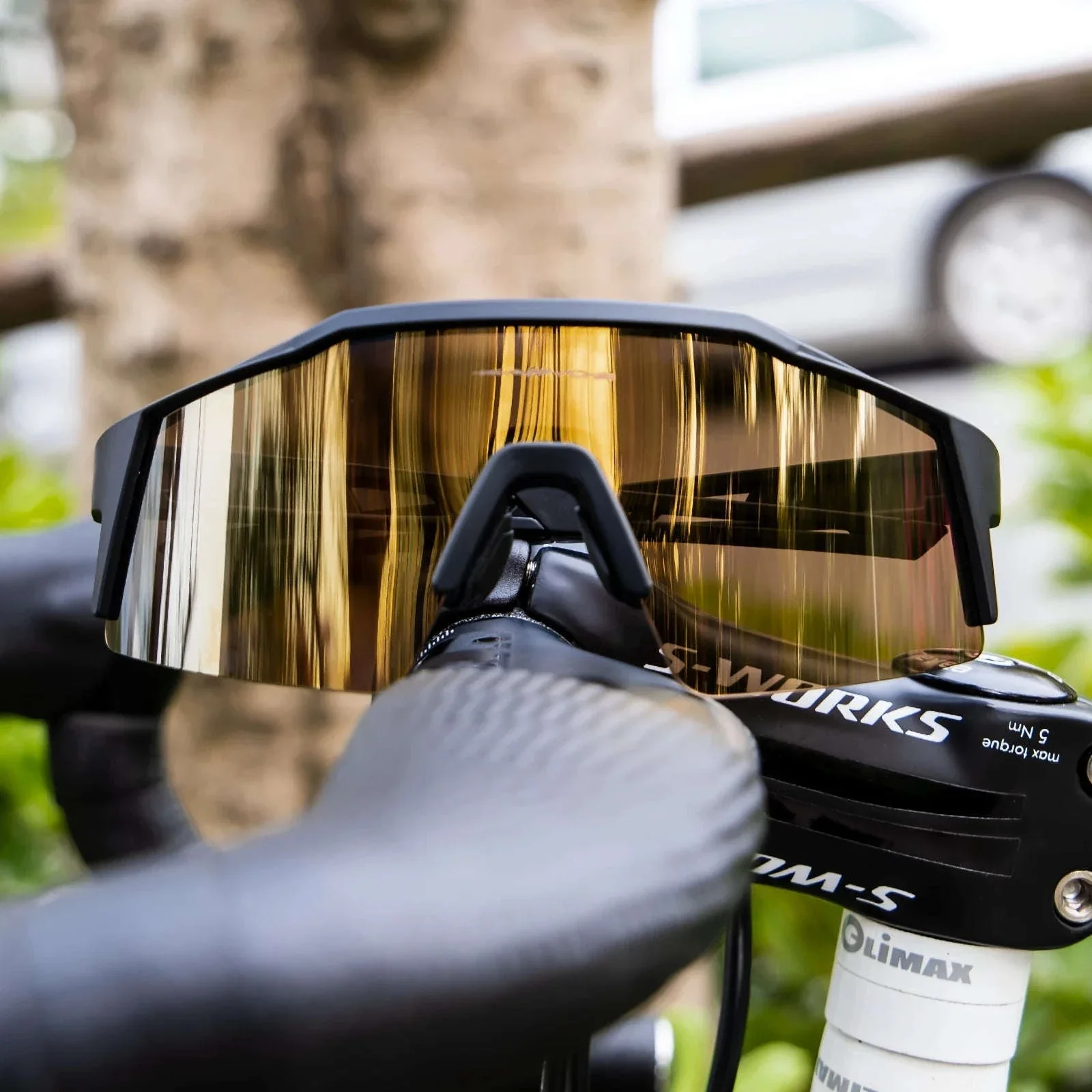Polarized Cycling Sunglasses with UV400 Protection and Multi-Lens Kit