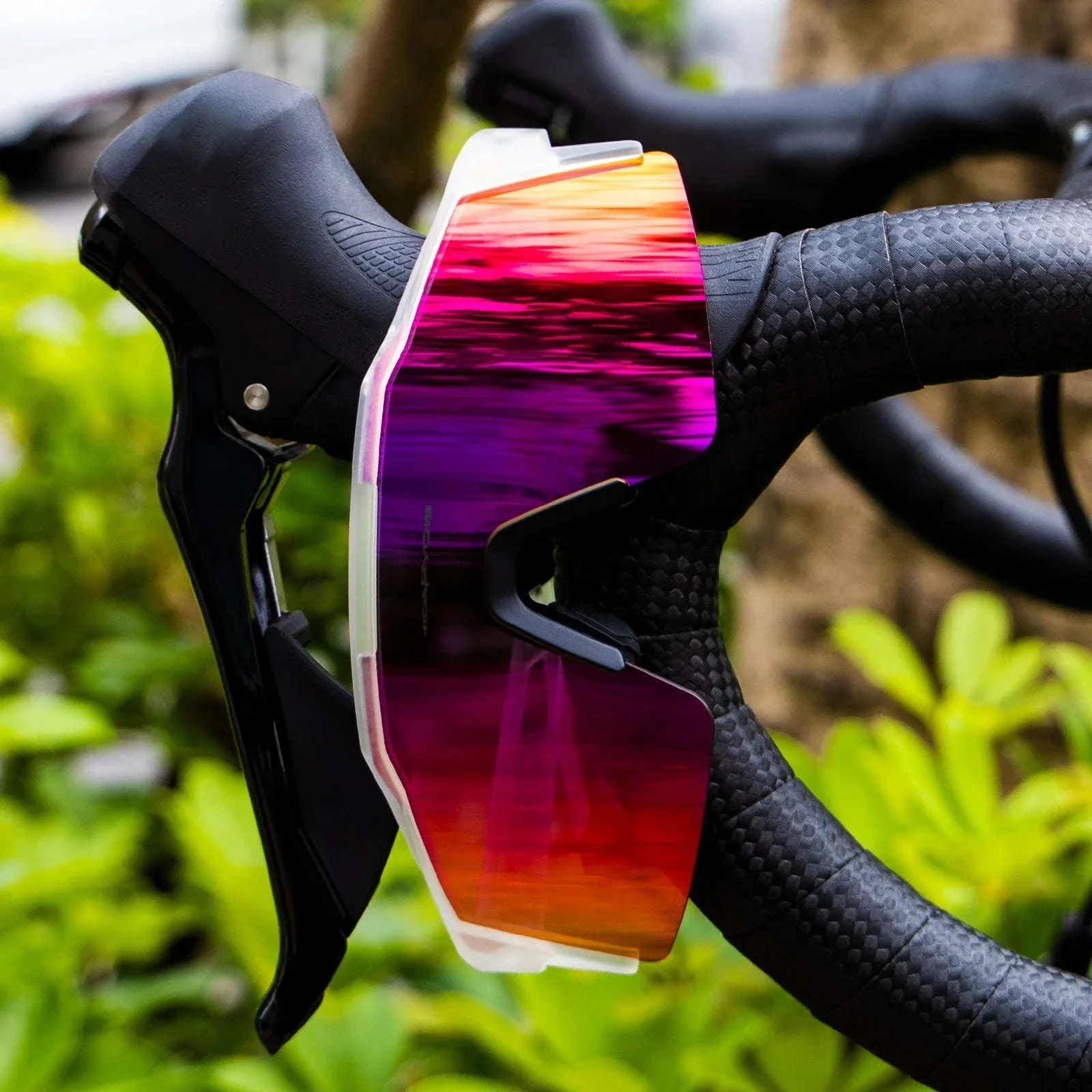 Polarized Cycling Sunglasses with UV400 Protection and Multi-Lens Kit - Image 18