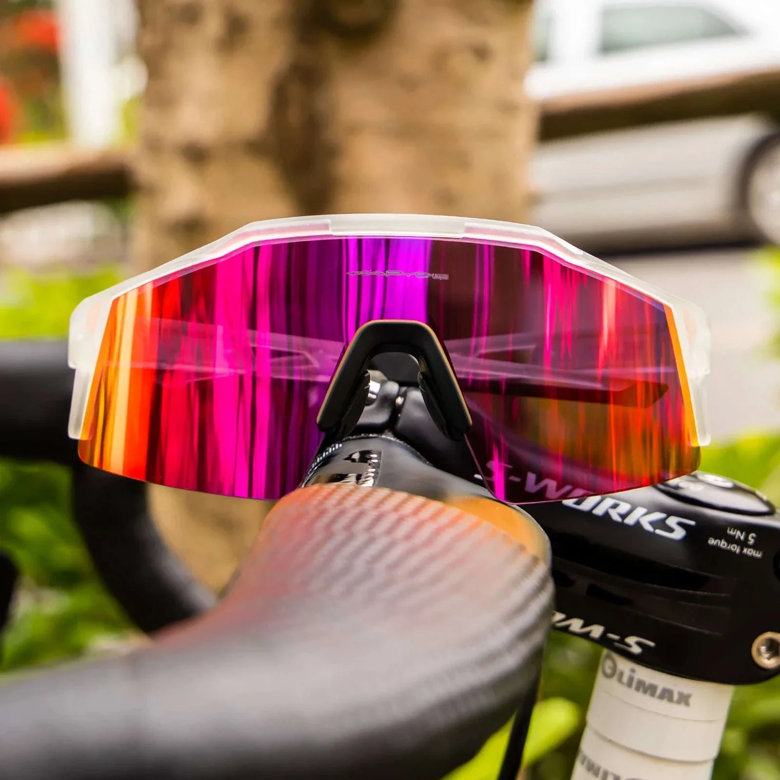 Polarized Cycling Sunglasses with UV400 Protection and Multi-Lens Kit - Image 19