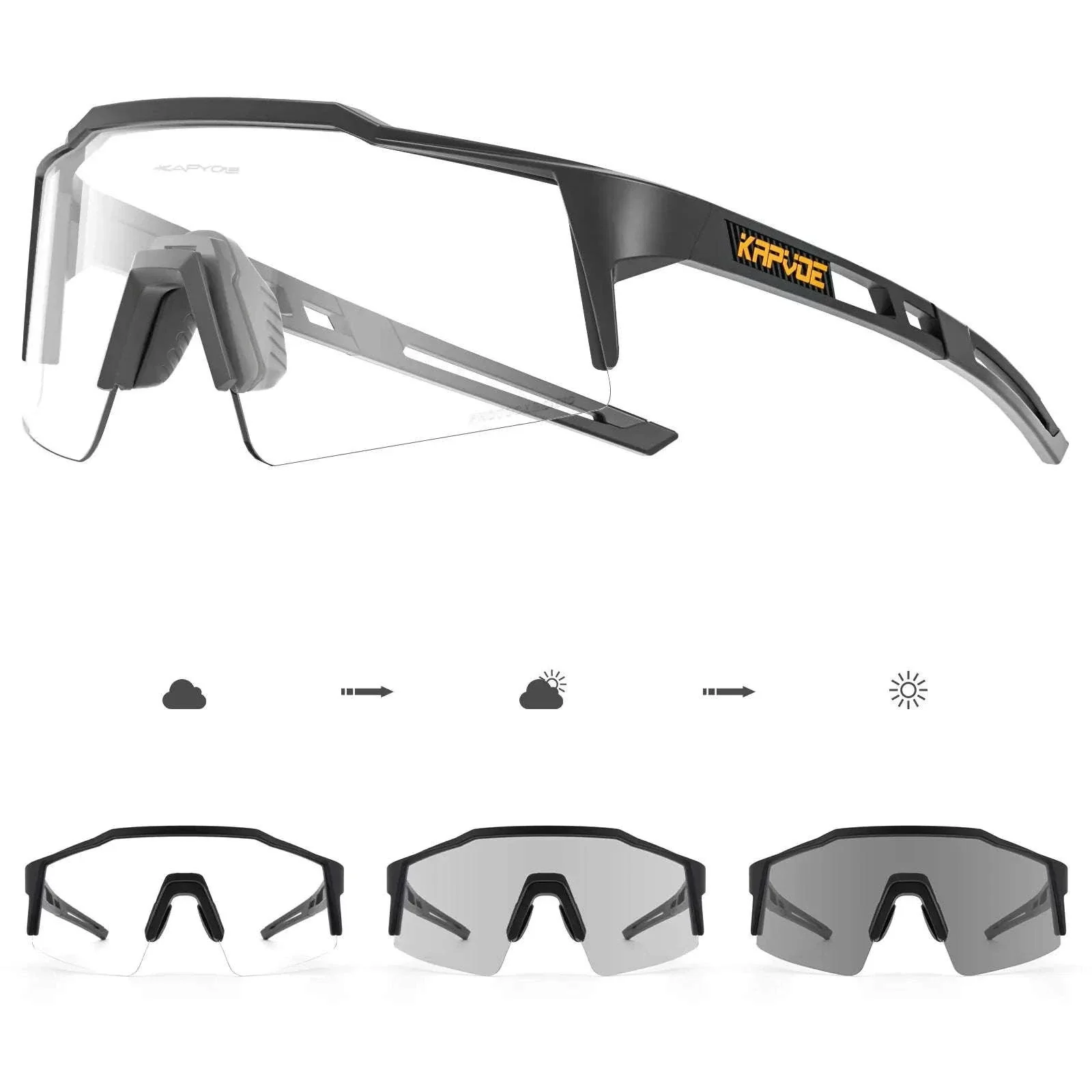 Polarized Cycling Glasses for MTB, Road Ride, and Outdoor Use - Image 26
