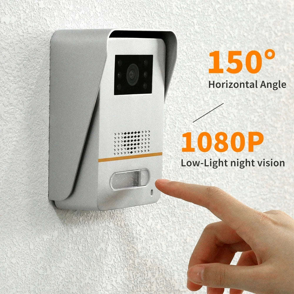 1080P Video Doorbell Intercom with 7-Inch Touch Screen - Image 6