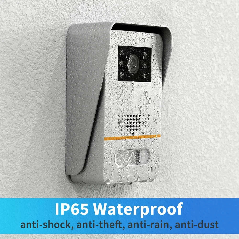 1080P Video Doorbell Intercom with 7-Inch Touch Screen - Image 9