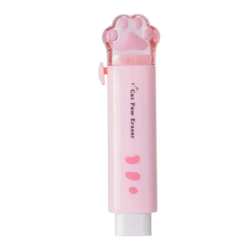 Kawaii Retractable Cat Eraser for Clean, Precise Corrections - Image 21