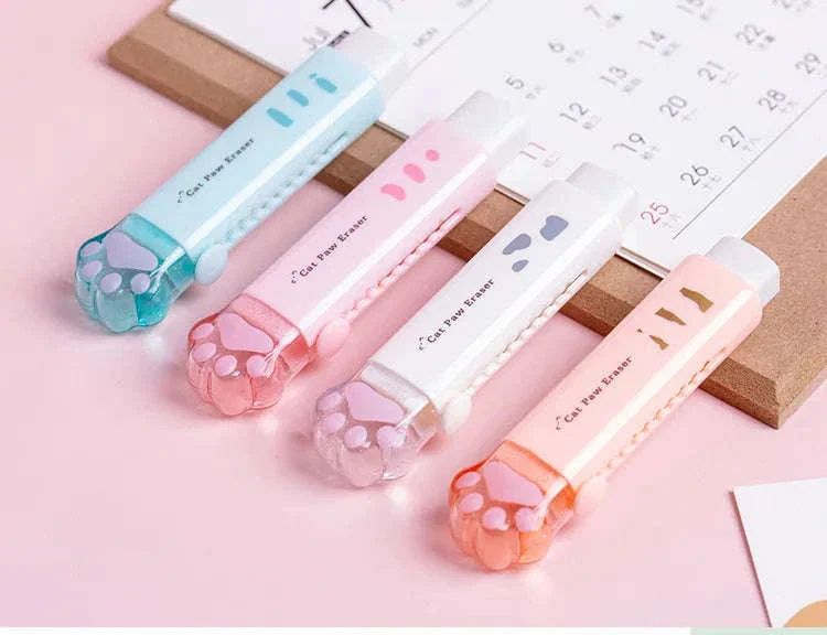 Kawaii Retractable Cat Eraser for Clean, Precise Corrections - Image 7