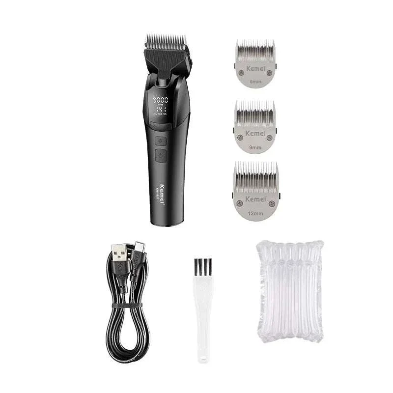 Rechargeable Pet Grooming Clipper with Quiet Motor & LCD Display - Image 14