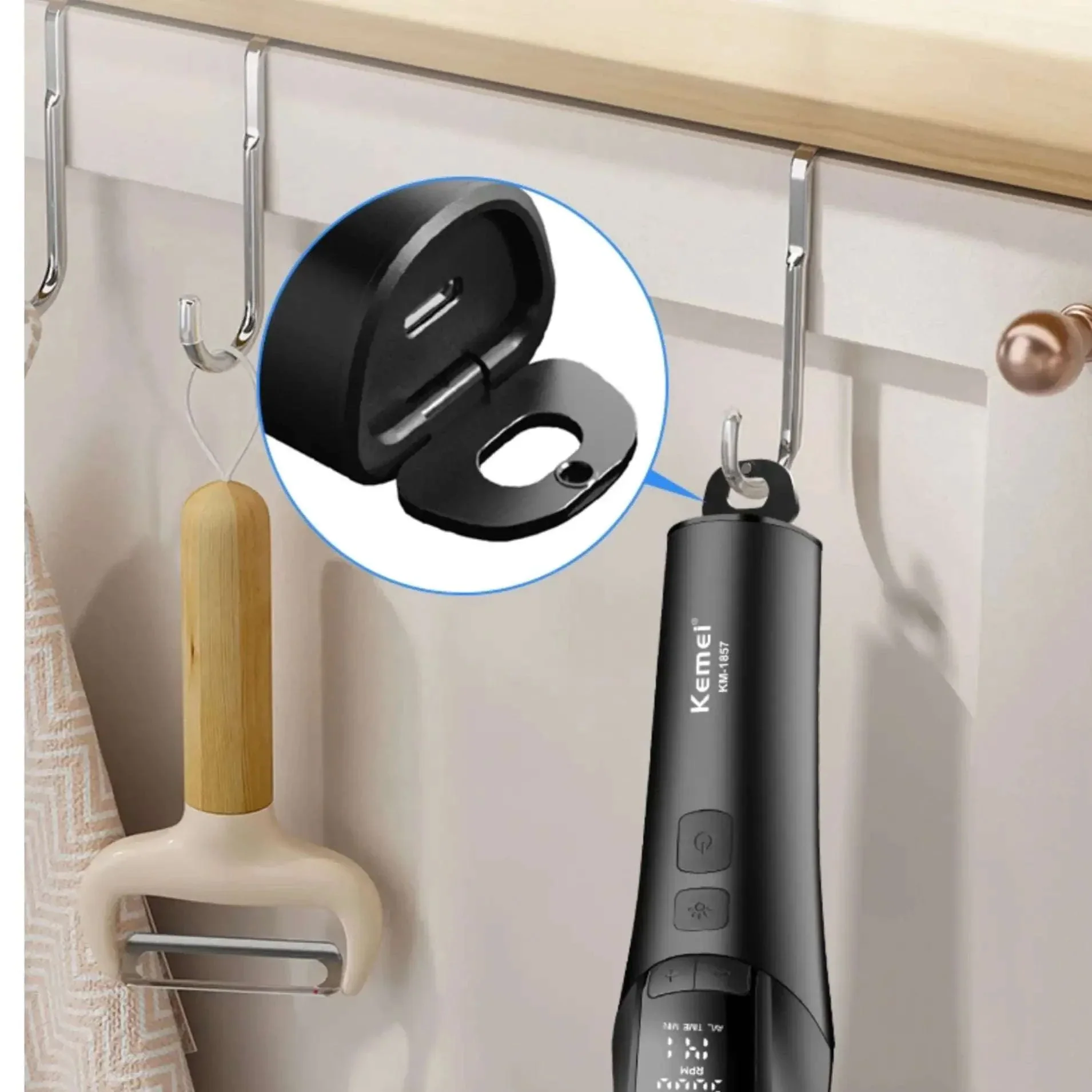 Rechargeable Pet Grooming Clipper with Quiet Motor & LCD Display - Image 6