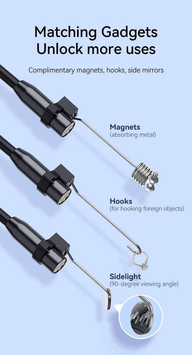 1080P Industrial Endoscope Camera with 4.3" IPS Screen - Image 19