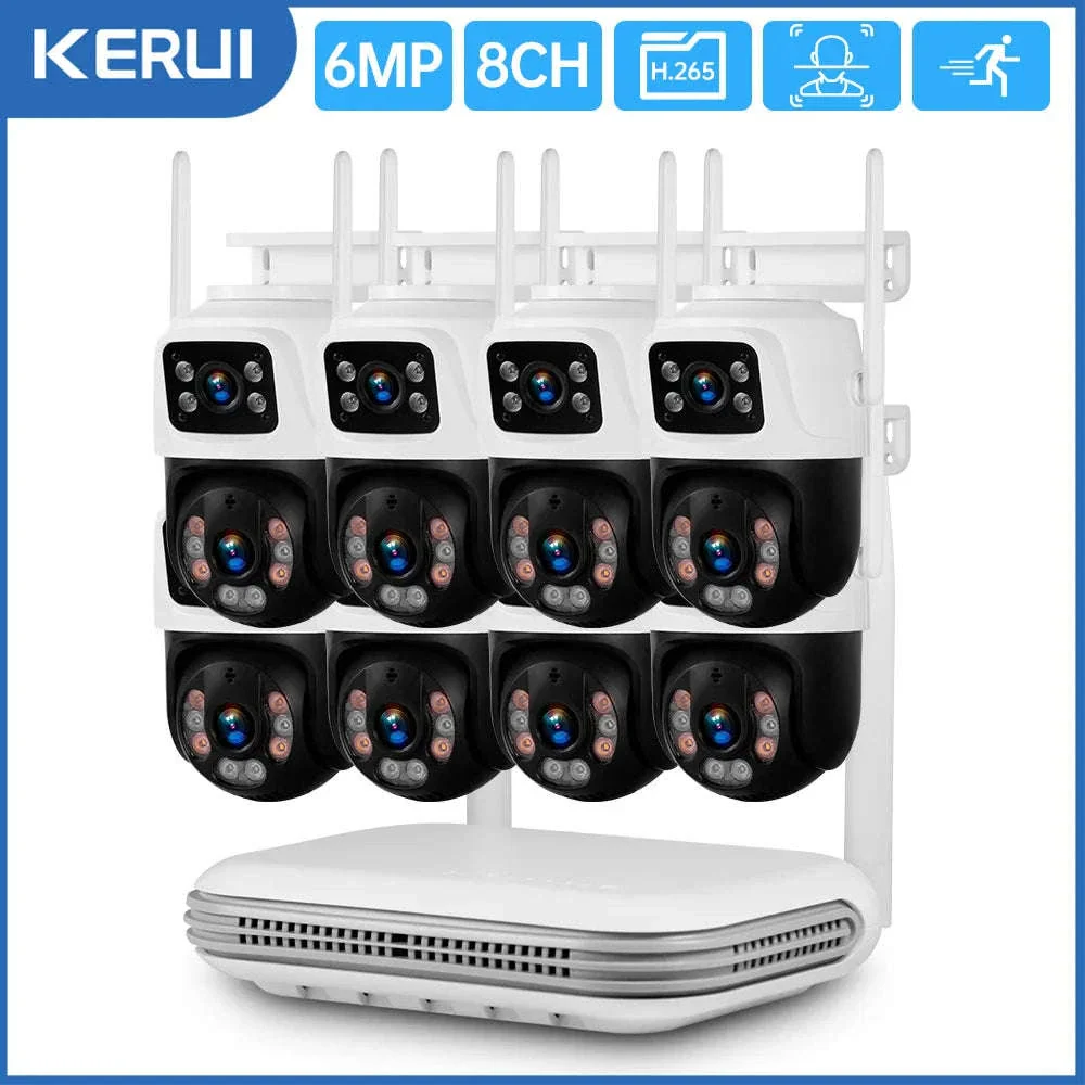 KERUI 8CH NVR Dual-Lens WiFi Security Camera System - Image 25
