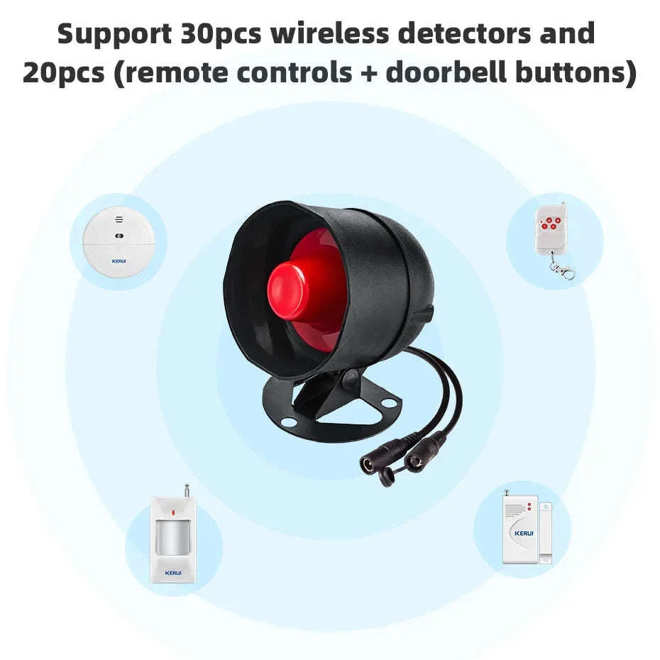 Tuya WiFi Siren Alarm System Kit with 110dB Home Alert - Image 12