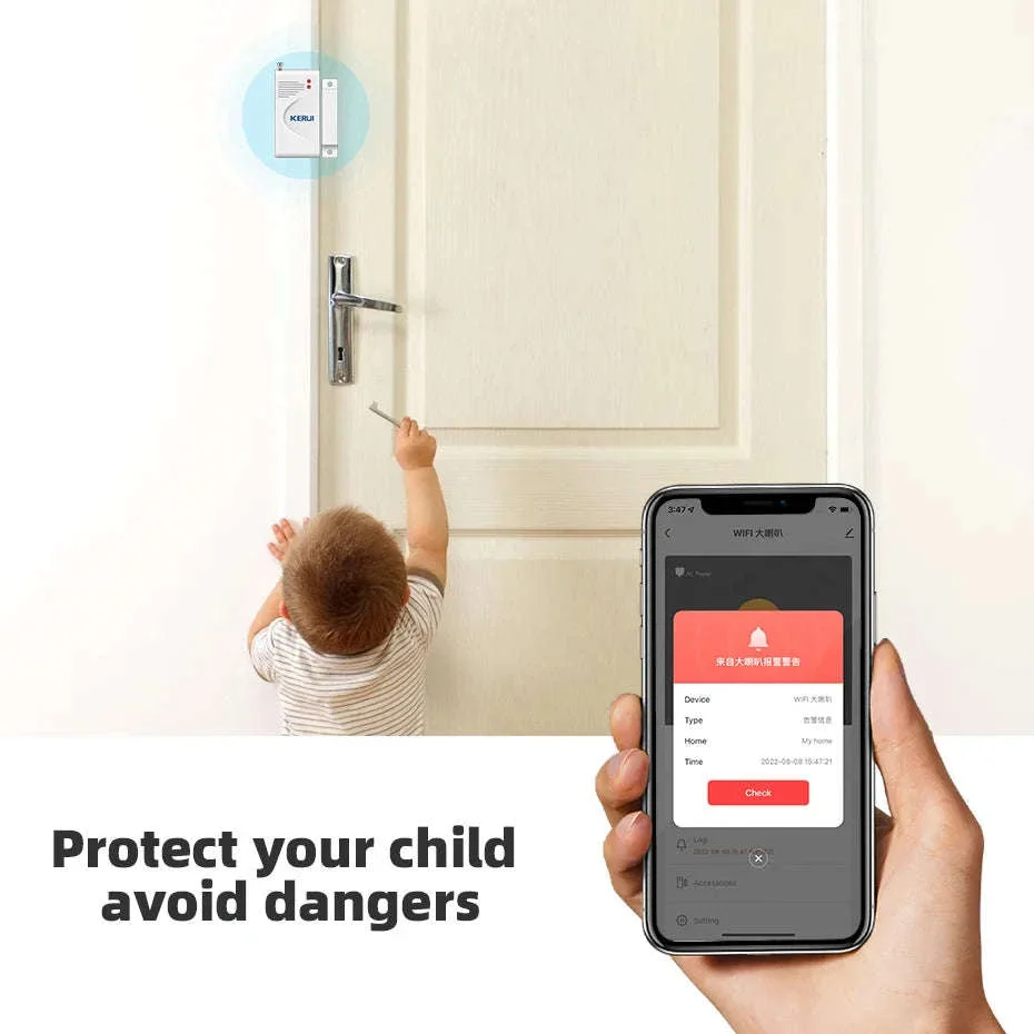 Tuya WiFi Siren Alarm System Kit with 110dB Home Alert - Image 13