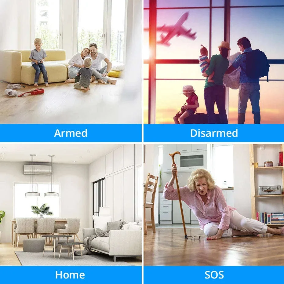 Tuya WiFi Siren Alarm System Kit with 110dB Home Alert - Image 4