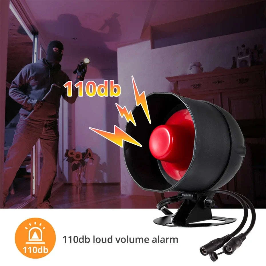 Tuya WiFi Siren Alarm System Kit with 110dB Home Alert - Image 6