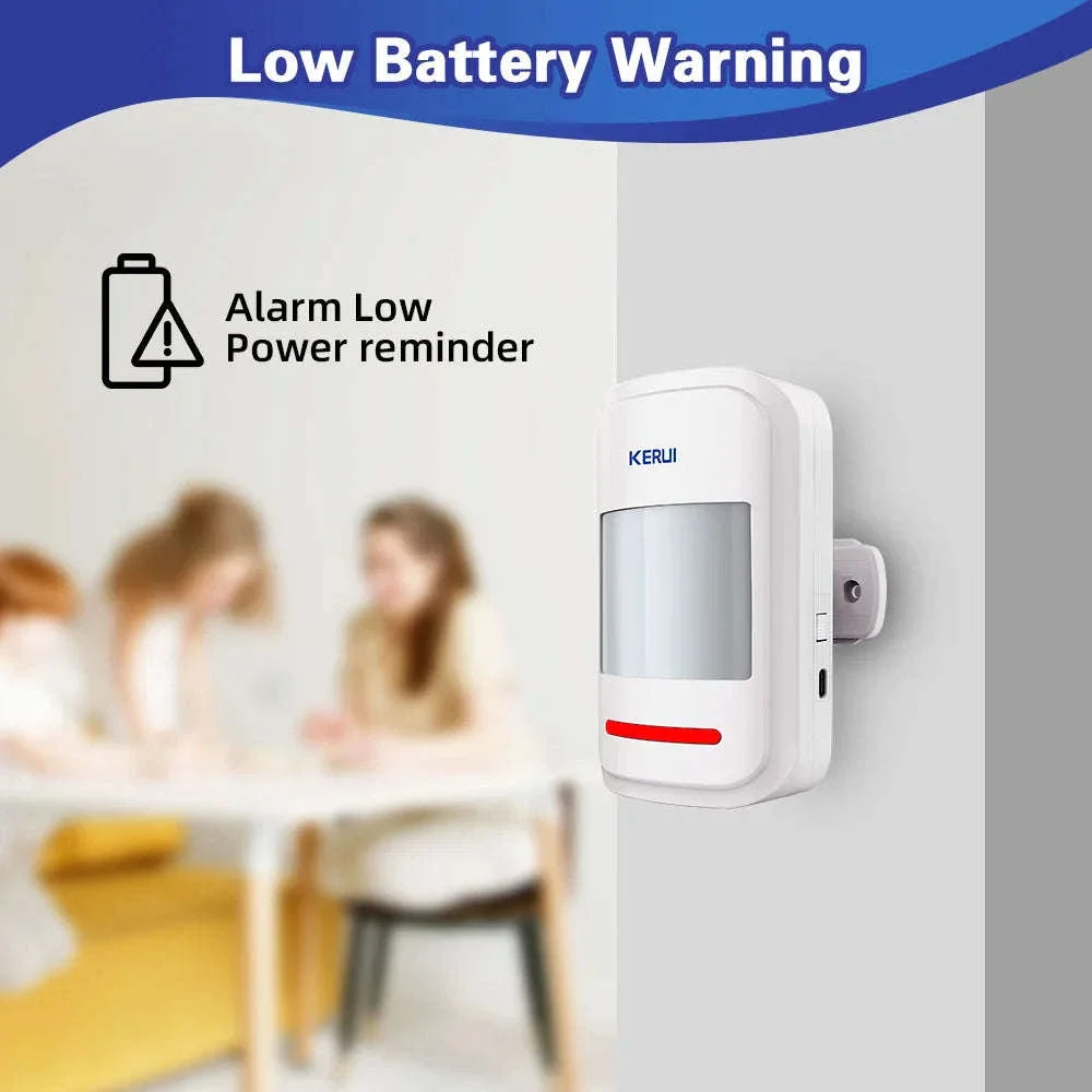 KERUI Wireless PIR Motion Sensor Alarm with Remote, 433MHz - Image 11