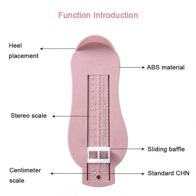 Kids Foot Measuring Gauge for Accurate Shoe Sizing - Image 4