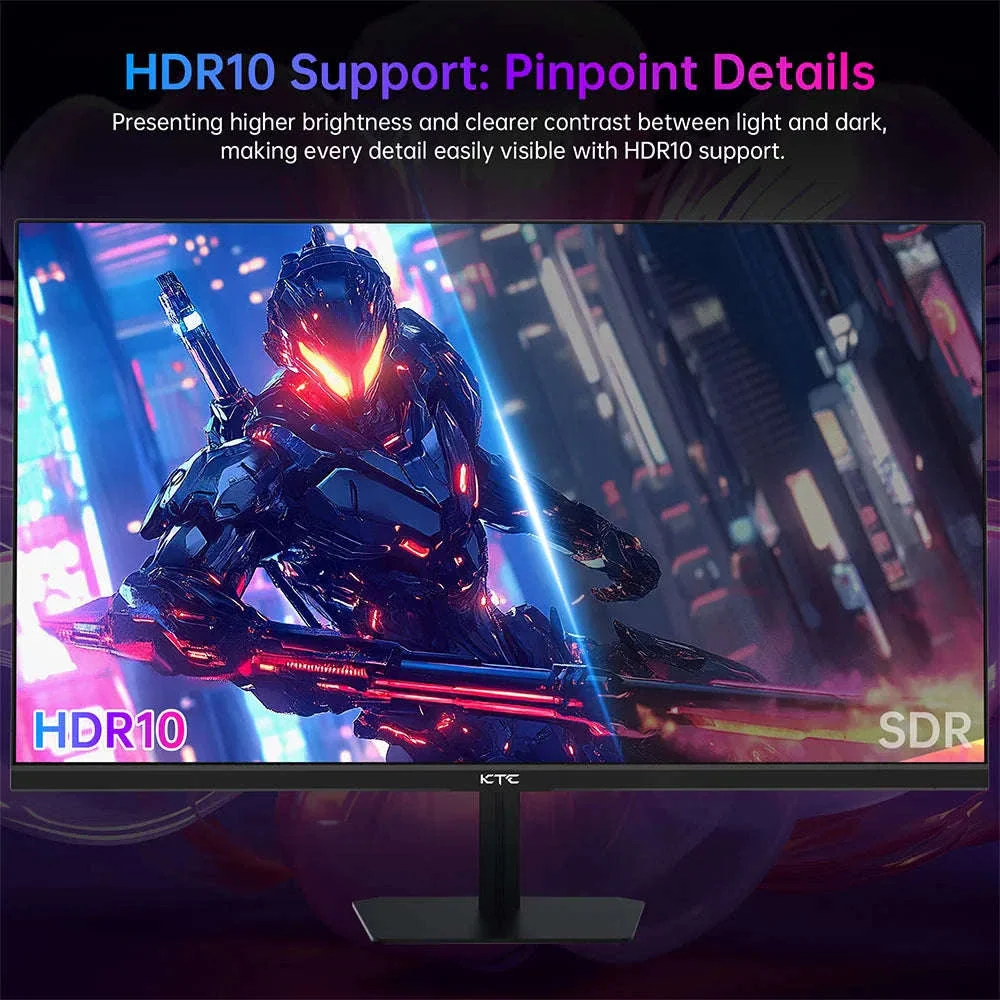 KTC H24F8 23.8" 180Hz Fast IPS HDR10 Gaming Monitor - Image 10