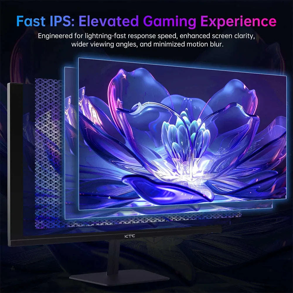 KTC H24F8 23.8" 180Hz Fast IPS HDR10 Gaming Monitor - Image 8