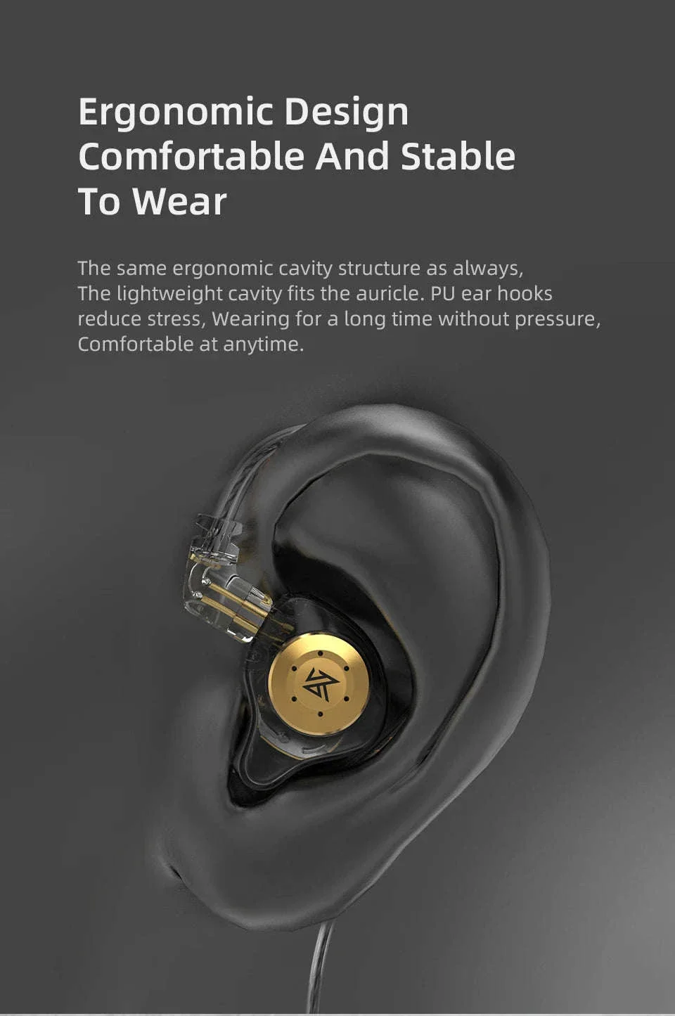 KZ EDX PRO In-Ear Monitors with Detachable Cable - Image 15