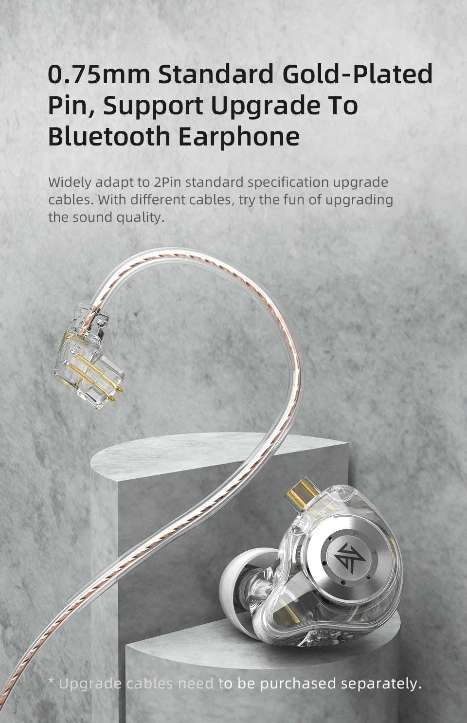 KZ EDX PRO In-Ear Monitors with Detachable Cable - Image 16