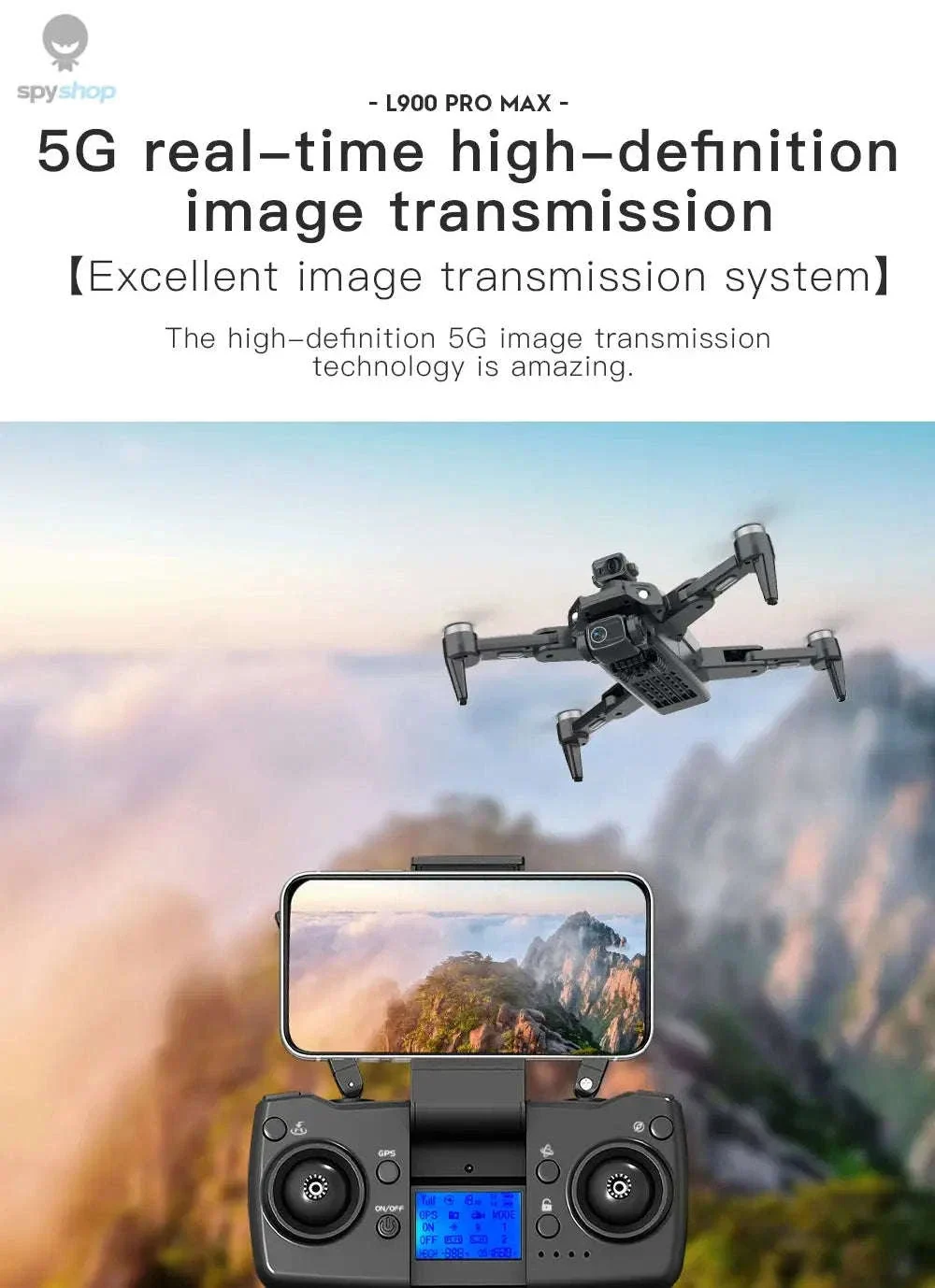 L900 Pro MAX 4K GPS Drone with Dual HD Cameras - Image 18