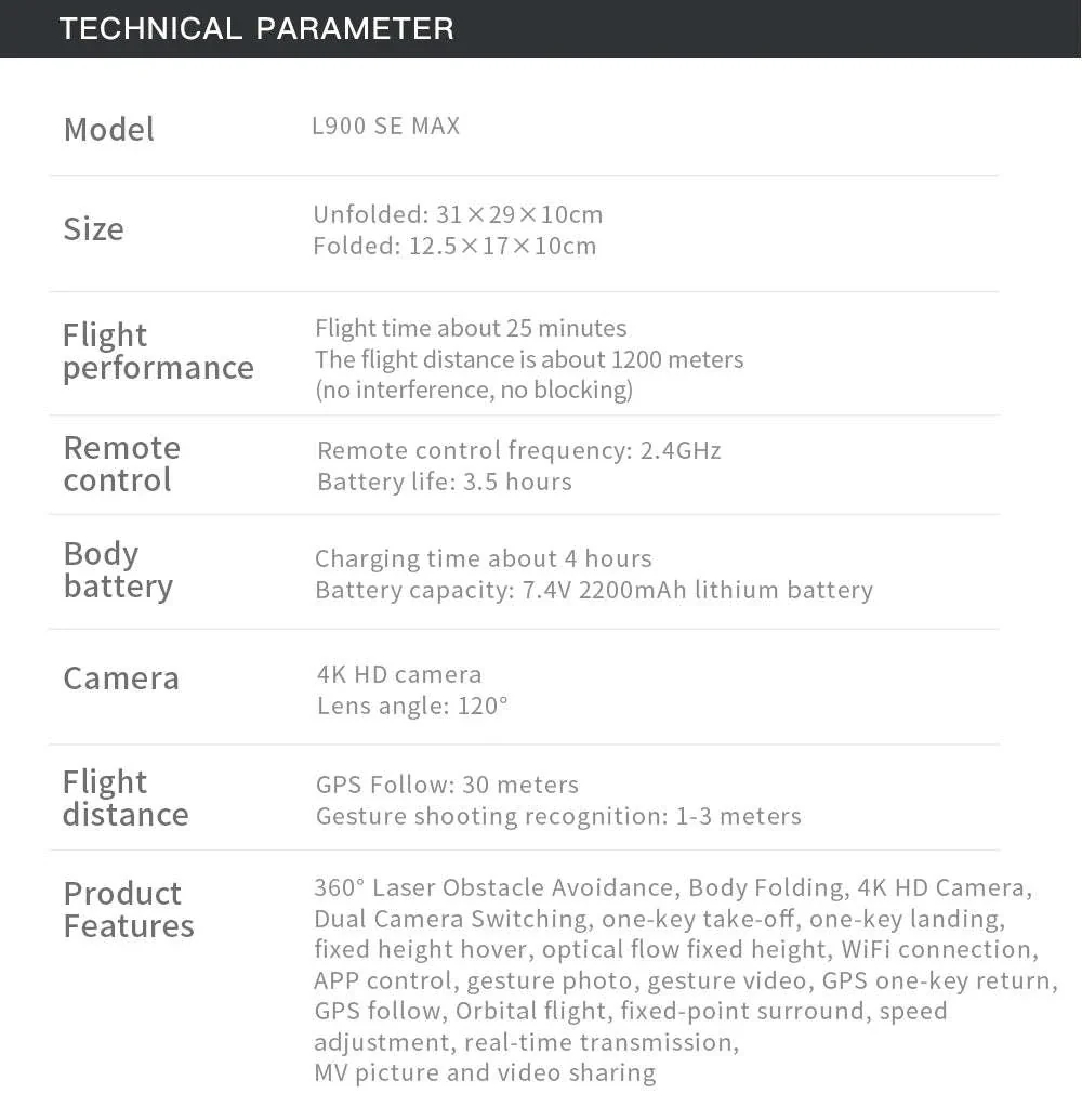 L900 Pro MAX GPS Drone with 4K Dual Camera - Image 31