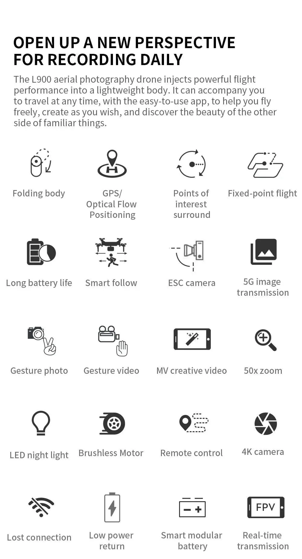 L900 Pro MAX GPS Drone with 4K Dual Camera - Image 37