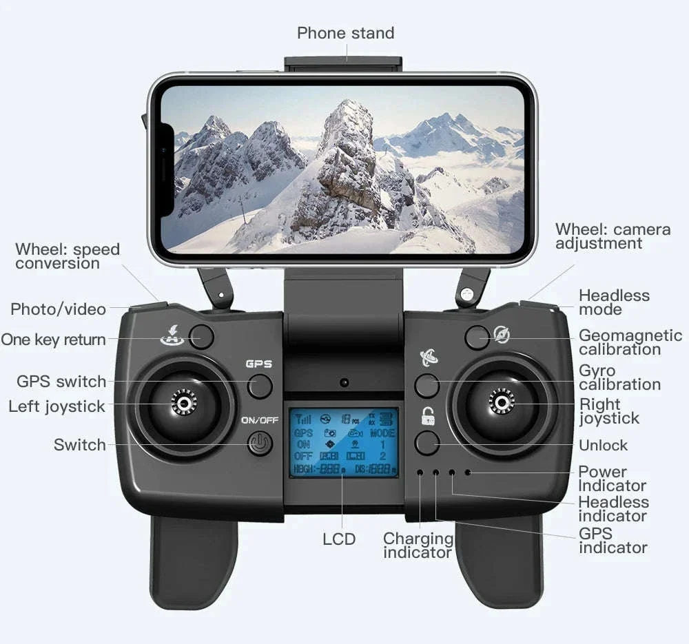 L900 Pro MAX GPS Drone with 4K Dual Camera - Image 67