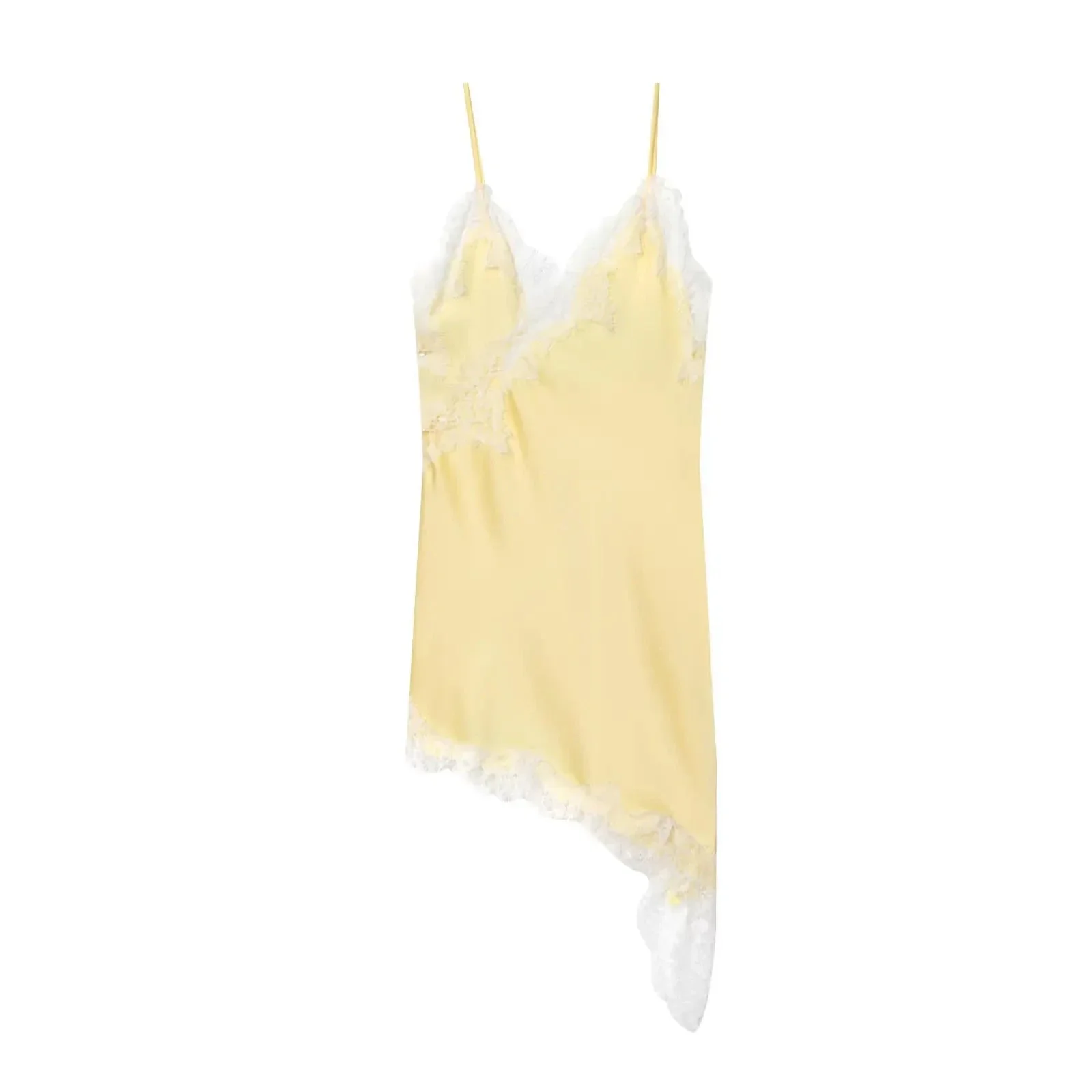 Lace Slip Mini Dress with Satin-Like Feel and Open Back - Image 21