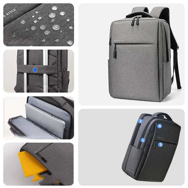 17.3 Inch Laptop Backpack with Waterproof Storage - Image 21