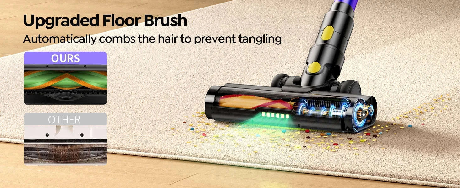 Laresar X11 Cordless Vacuum Cleaner with 550W Deep Suction - Image 13