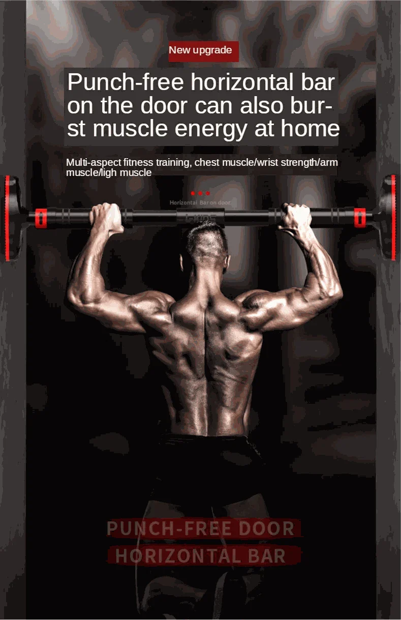 Large Adjustable Door Horizontal Bar for Home Training - Image 13