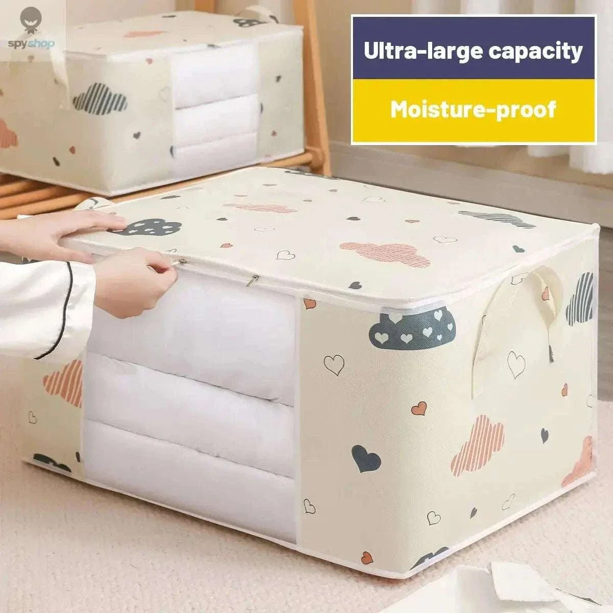 Large Capacity Storage Bag Organizer for Tidy Home Storage - Image 3